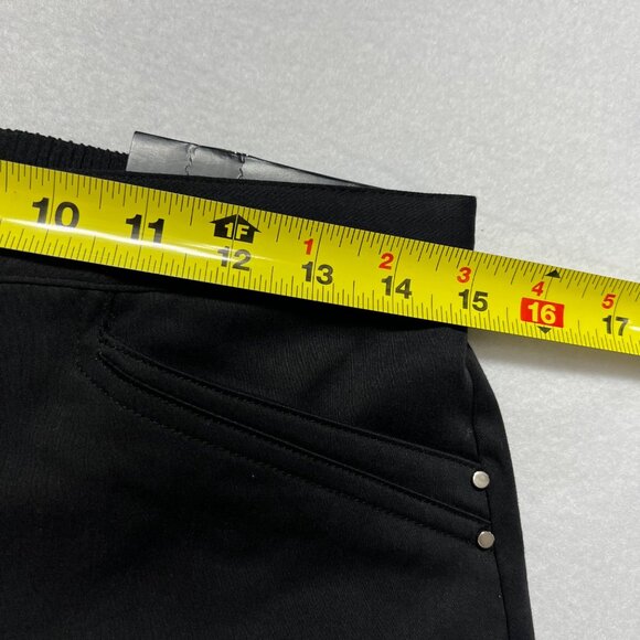 Alfred Dunner Women Pull-on Stretch Straight Black Pants 8 Traditional Fit NWT - Picture 7 of 10